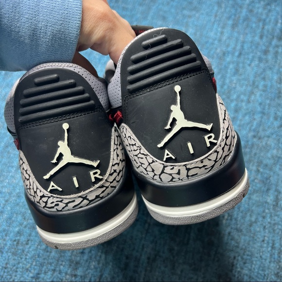 Nike Jordan Legacy 312 Low Sneakers in Bred Cement - Picture 7 of 9